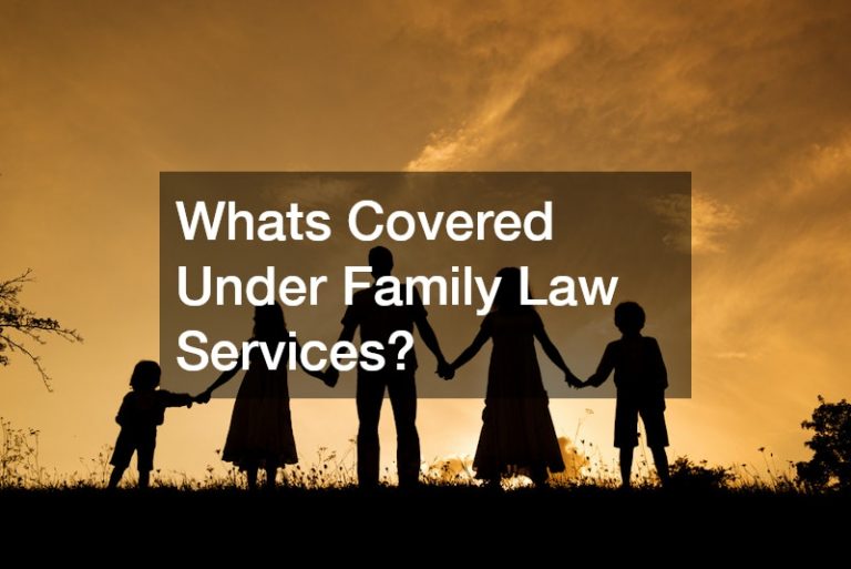 Whats Covered Under Family Law Services?