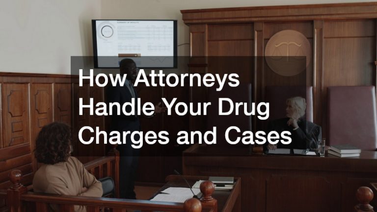 How Attorneys Handle Your Drug Charges and Cases