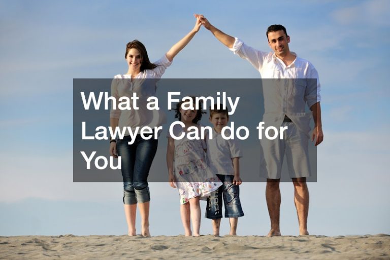 What a Family Lawyer Can do for You